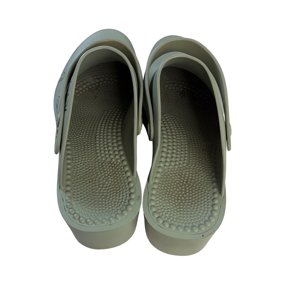 Xocoi  Green Platform Clog Sandals - Picture 3 of 9